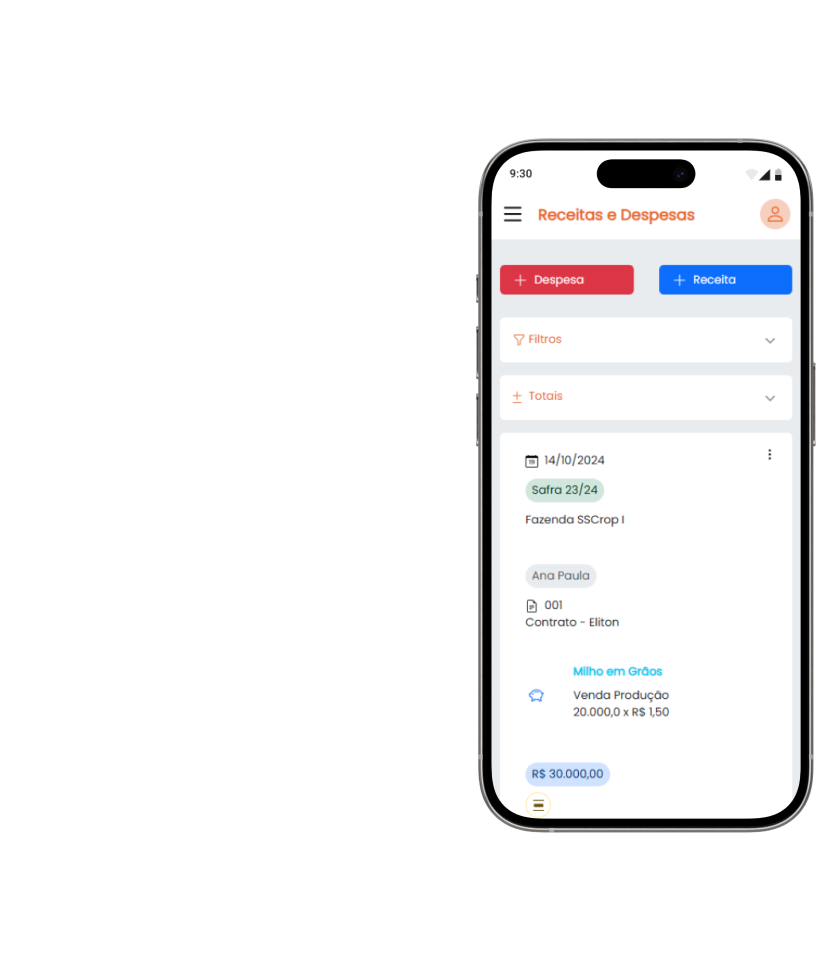 Imagem de um computador e um mobile com a versão V3 do Sistema SSCrop